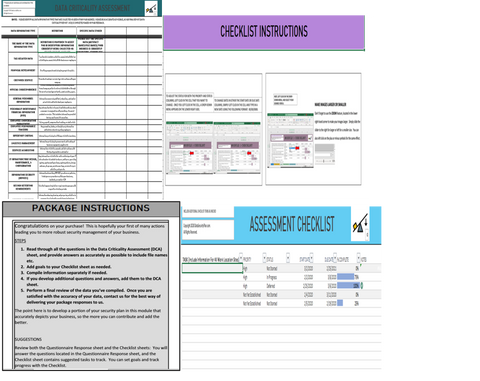 DATA CRITICALITY ASSESSMENT (DCA)